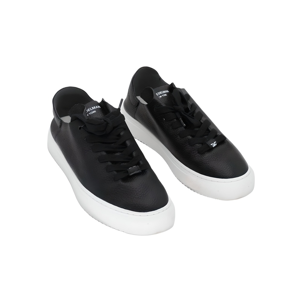 Sam Edelman Poppy Lace-Up Sneakers Black Size 7